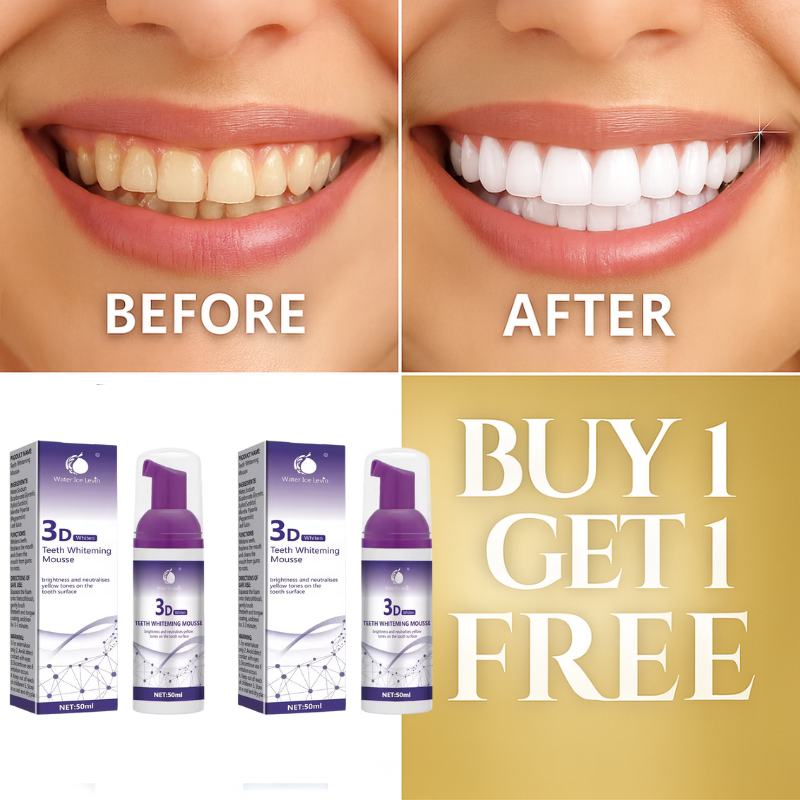 3D Whitening Mousse – See Results in 7 Brushes