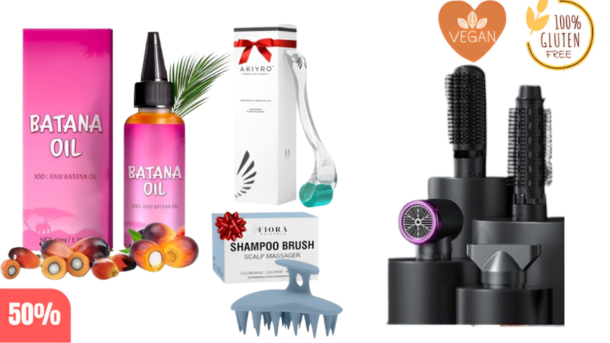 Your Ultimate Hair Styling & Growth Bundle