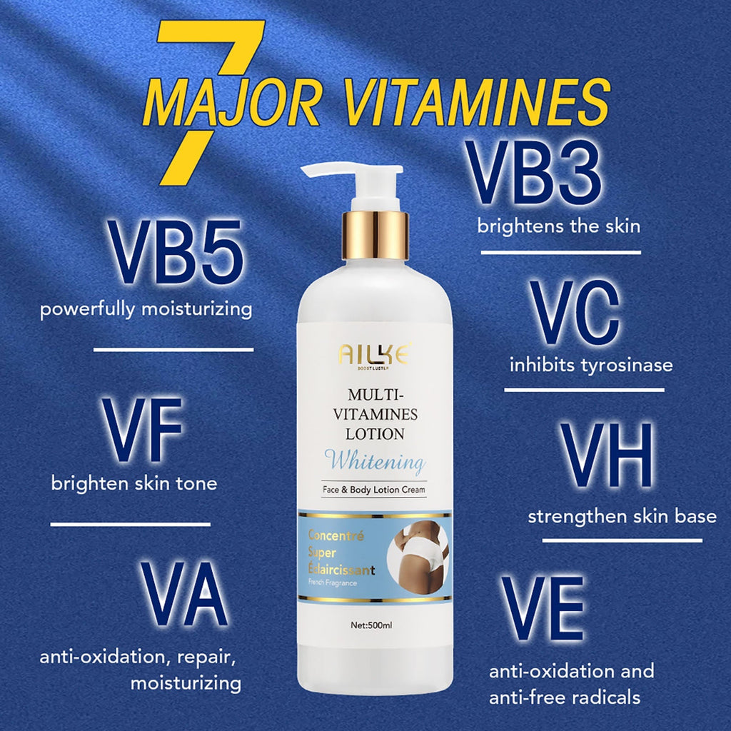 Whitening Body Lotion With Niacinamide For Uneven Tone 500ml