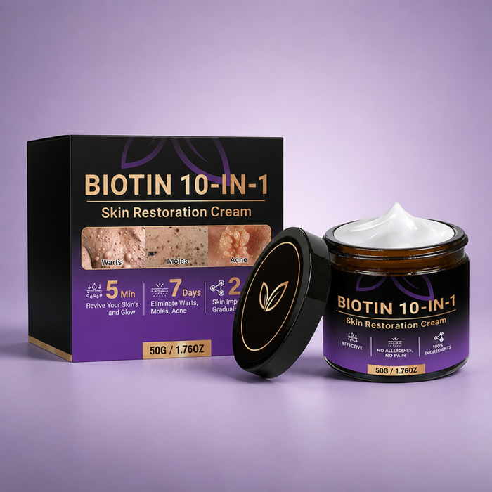 Biotin Skin Restoration Cream for Dry Dull Skin