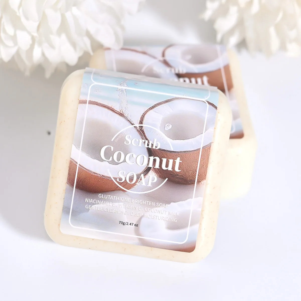 Exfoliating Coconut Soap Bar
