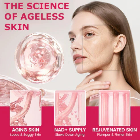 NAD Peptide Firming Face Cream shown ready for application