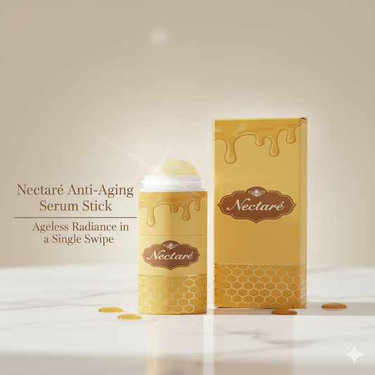 Anti-Ageing Serum Stick shown in sleek twist-up packaging