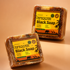 African Black Soap With Organic Shea Butter For Acne Prone Skin 100g