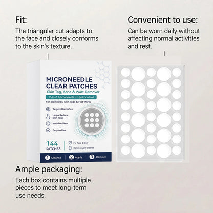 Microneedle Acne Patches for Blemishes