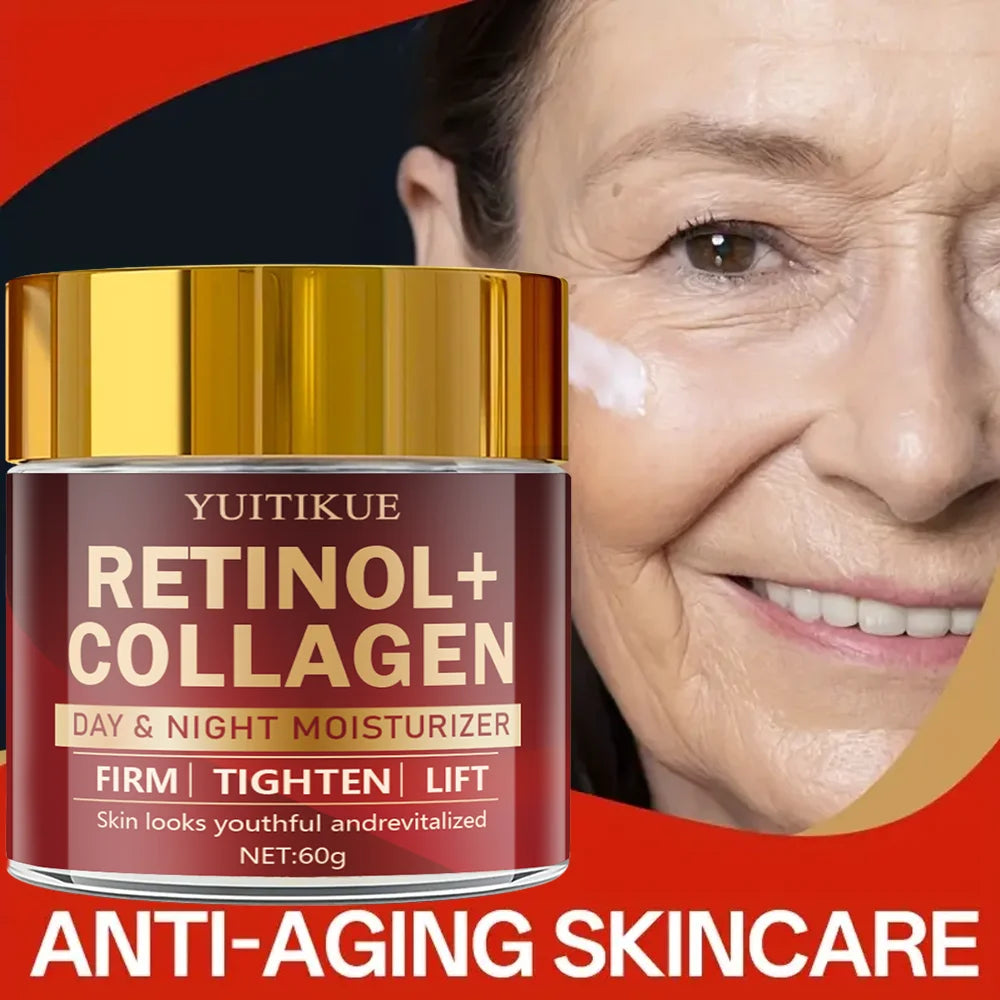 Retinol Collagen Firming Day & Night Moisturizer for Radiant Skin