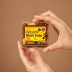 African Black Soap With Organic Shea Butter For Acne Prone Skin 100g