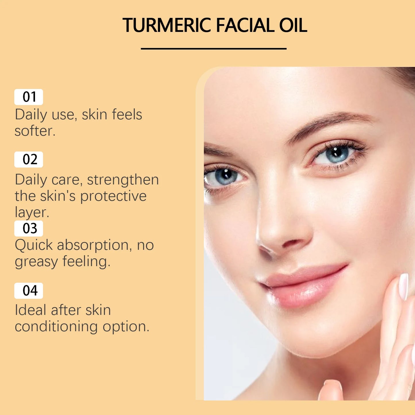 Turmeric Facial Oil and Deep Cleansing Soap for Firm, Even Skin Tone