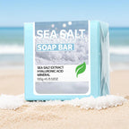 Sea Salt Soap Hyaluronic Acid Hydrating Bar For Dry Skin
