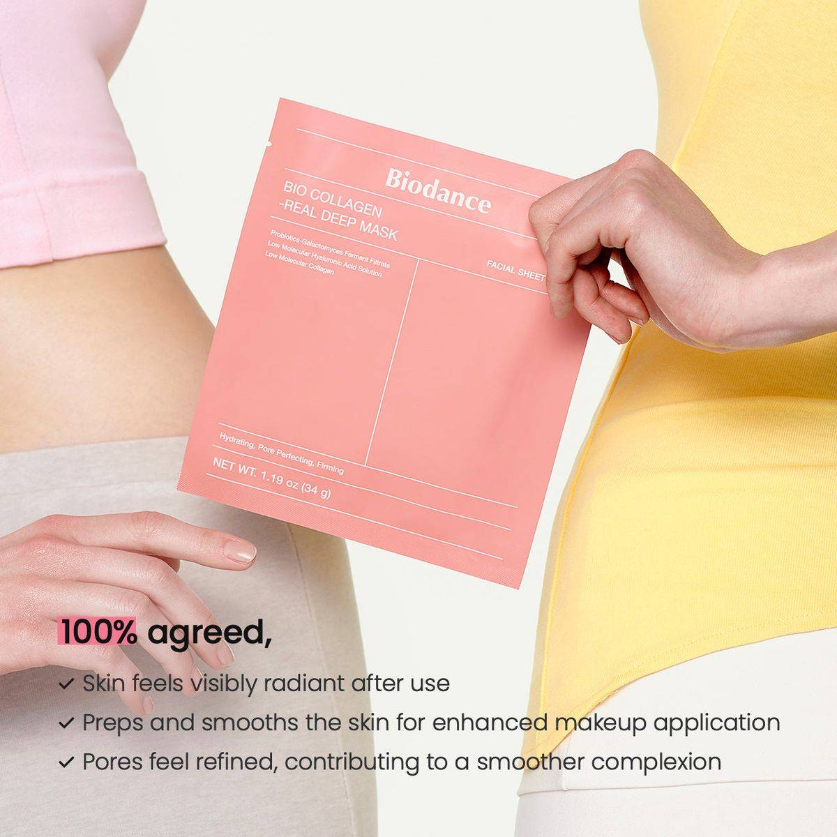 Biodance Bio Collagen Real Deep Mask 4 x 34g