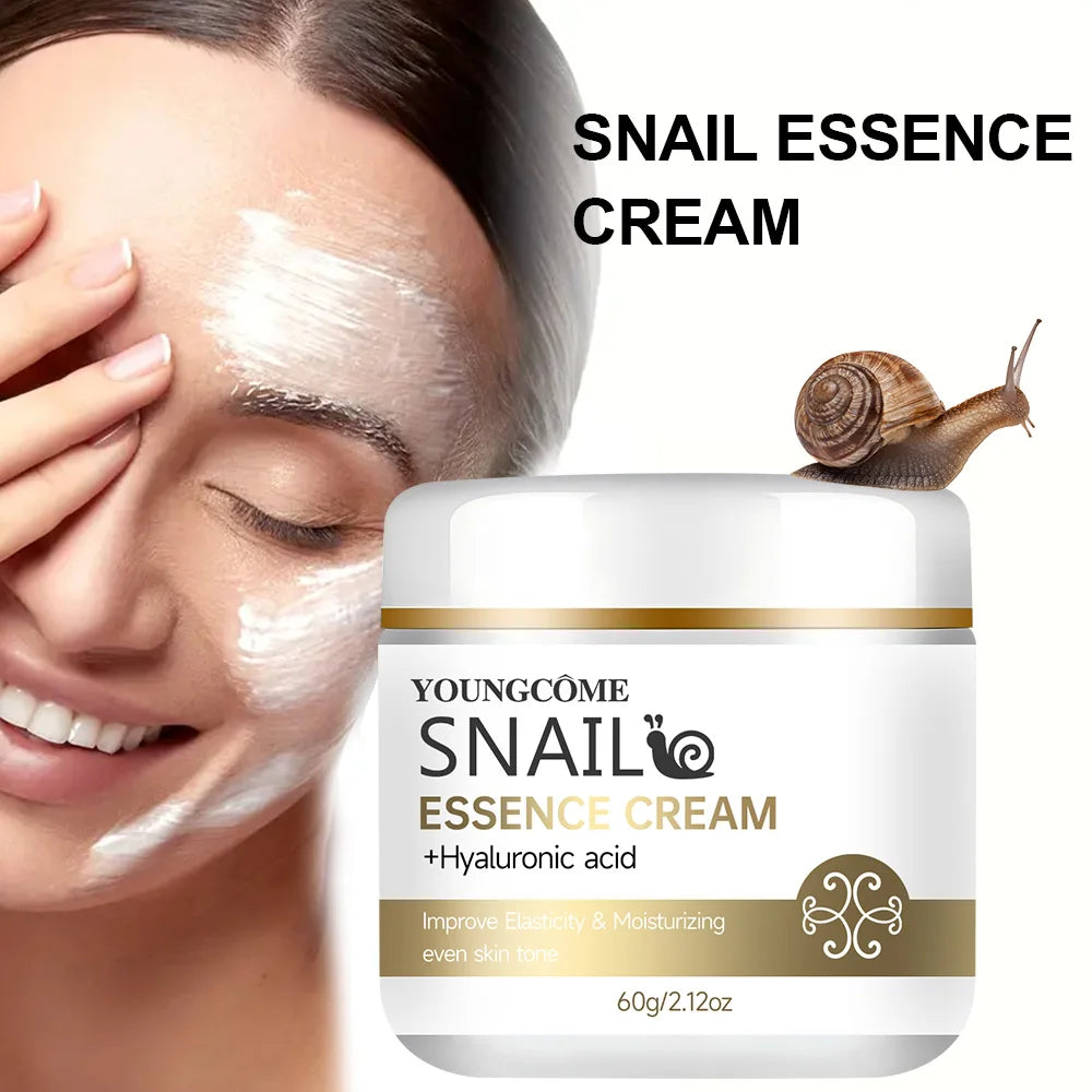Hydrating Snail Essence Retinol Cream for Firming and Brightening Skin