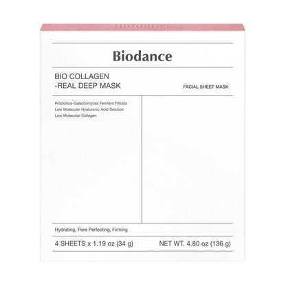 Biodance Bio Collagen Real Deep Mask 4 x 34g