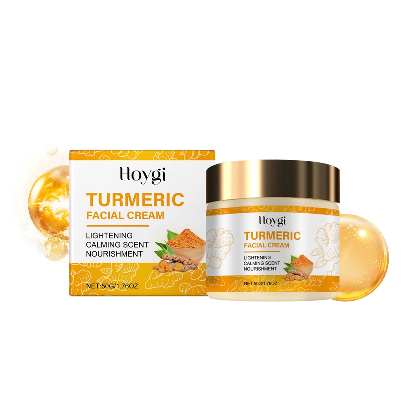 Turmeric Facial Oil and Deep Cleansing Soap for Firm, Even Skin Tone