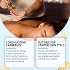 Massage Oil Vanilla Scented For Relaxation 100ml