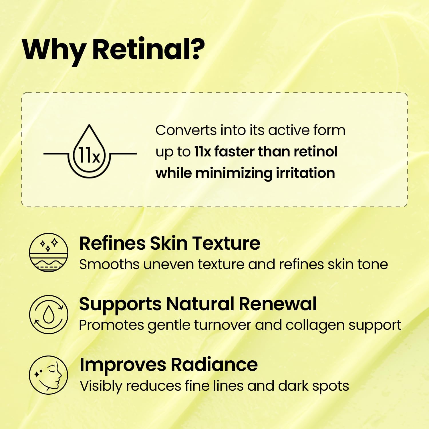 SEOUL 1988 Retinal Eye Cream – Formulated with Advanced Retinal Liposome 4% and Fermented Bean for Dark Circles and Fine Line Care | Korean Skincare, 30ml