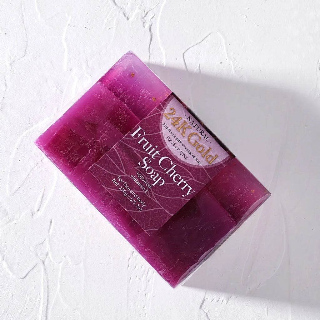 Facial Soap Bar Fruit Cherry Scent 150G