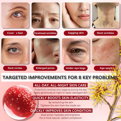 NAD EGF Firming Serum - Anti-aging Vitamin C Hydrating Peptides Tightening Serum for Face Neck, Smooth Skin, Barrier Repair, Firms Lifts Wrinkle