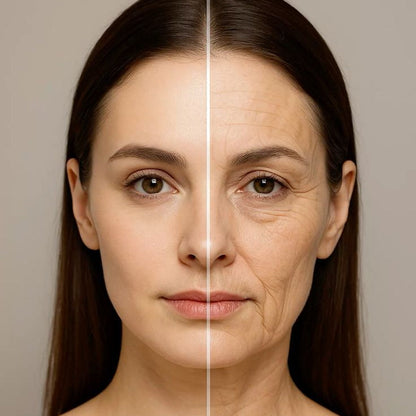 Serum stick for facial skincare displayed on a clean background