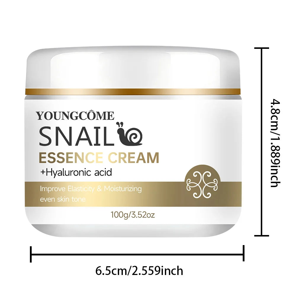 Hydrating Snail Essence Retinol Cream for Firming and Brightening Skin