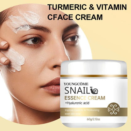 Hydrating Snail Essence Retinol Cream for Firming and Brightening Skin