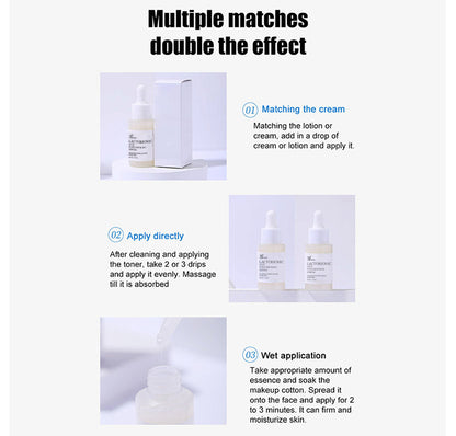 Lactobionic Acid Pore Shrink Face Serum Hyaluronic Acid Antiaging Moisturizing Skin Care Serum
