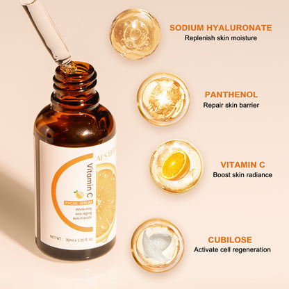 Vitamin C Glow-Boost Serum with Hyaluronic Acid | Ultimate Brightening, Firming & Dark Circle Repair