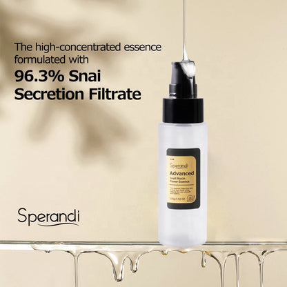Pure Snail Mucin Moisturizing Essential Hyaluronic Acne Dark Spot Whitening Facial Wrinkle Anti Aging Snail Face Skin Care Serum