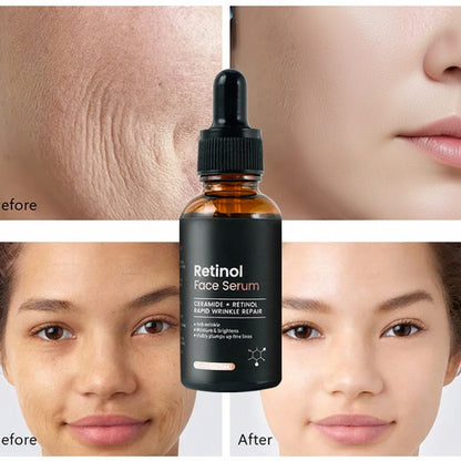 Retinol Face Serum Anti-Aging Firming Moisturizing Korean Anti Aging Facial Retinol Skin Care Serum