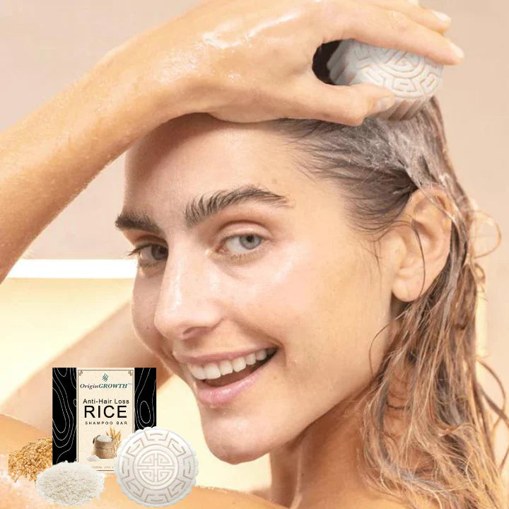 Rice Hair Growth Shampoo Bar
