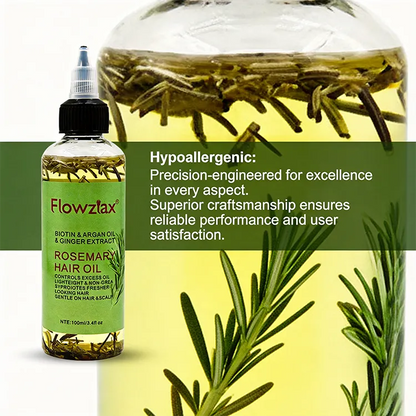 Rosemary Hair Oil – Strengthening & Nourishing Scalp & Hair Treatment