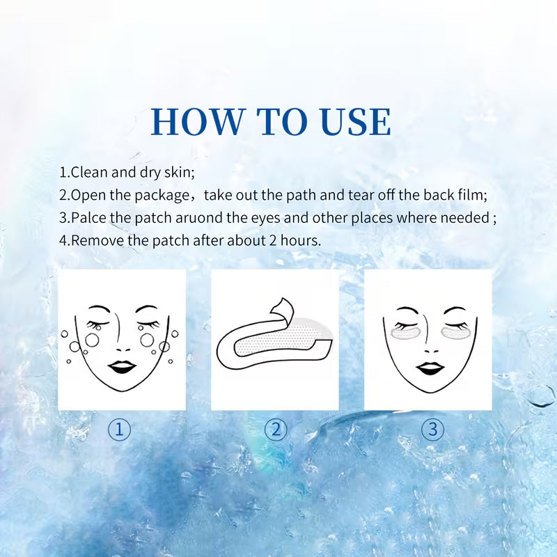 Advanced Dissolvable Microneedle Patches | 2,000 Micro-Infusion Needles with 90% Pure Hyaluronic Acid | Deep Hydration, Plumping & Anti-Aging Treatment for Under-Eye and Face