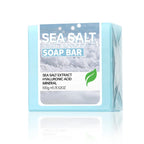 Sea Salt Soap Hyaluronic Acid Hydrating Bar For Dry Skin