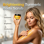 Sea Salt Body Scrub With Turmeric And Jojoba Oil
