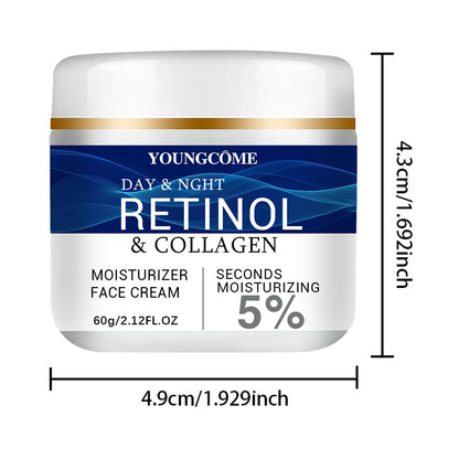 Hydrating Snail Essence Retinol Cream for Firming and Brightening Skin