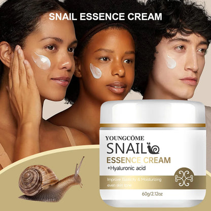 Hydrating Snail Essence Retinol Cream for Firming and Brightening Skin