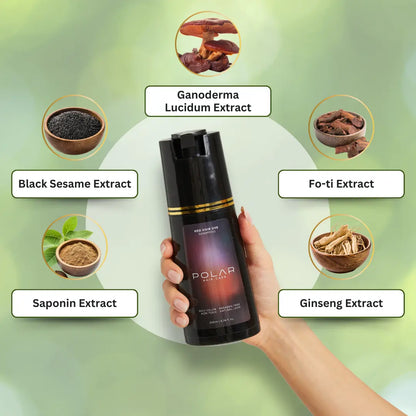 Bottle of wash-in hair colour shampoo for colour refresh