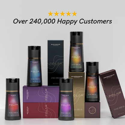 Hair Colour Shampoo bottle for easy at-home colour refresh