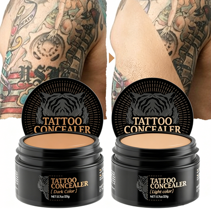 Waterproof concealer cream tube for covering scars and blemishes
