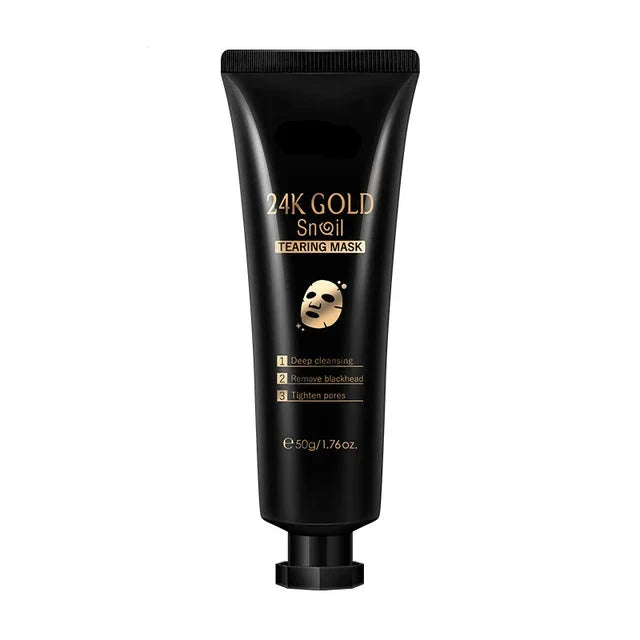 24K Gold Snail Collagen Peel Off Face Mask