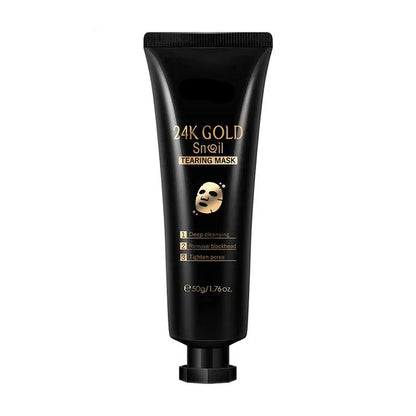 24K Gold Snail Collagen Peel Off Face Mask